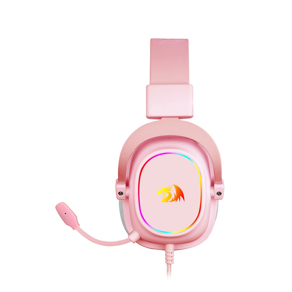 Redragon Gaming Headset Zeus H Rgb Pink