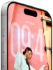 iPhone 17 Pro, ภายนอกด้านหน้า, แสดงหน้าจอล็อคของ iOS 26, Dynamic Island ที่ด้านบน, ปุ่มแอ็คชั่น, ปุ่มปรับเสียง