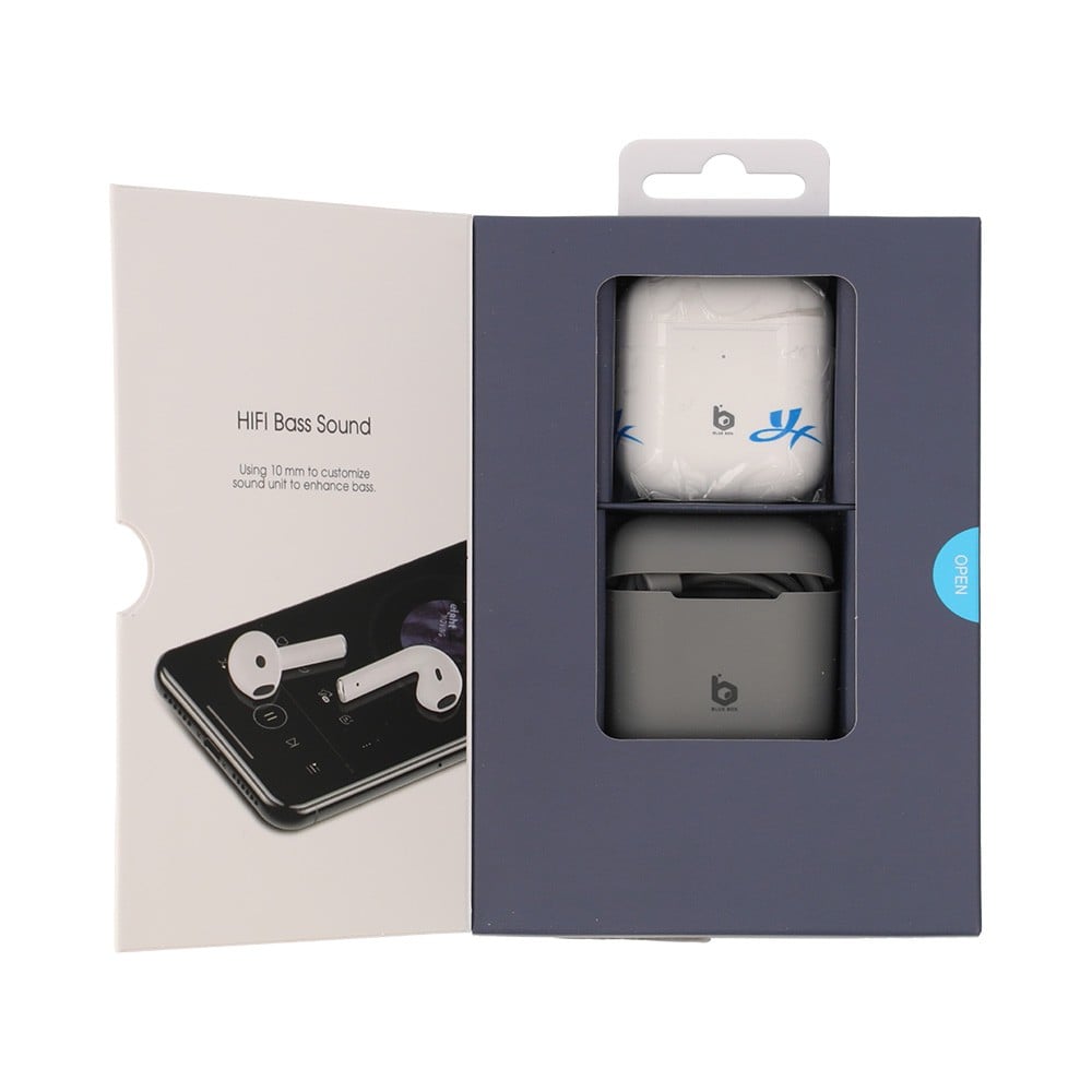 หูฟังไร้สาย Blue Box Earbud Wireless TWS AP-01 White