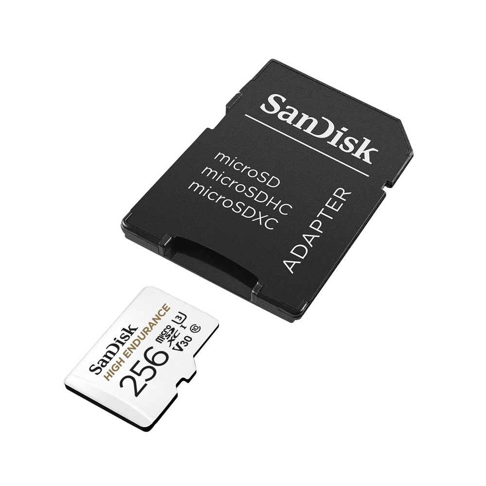 เมมโมรี่การ์ด SanDisk High Endurance Micro SDXC Class 10 256GB