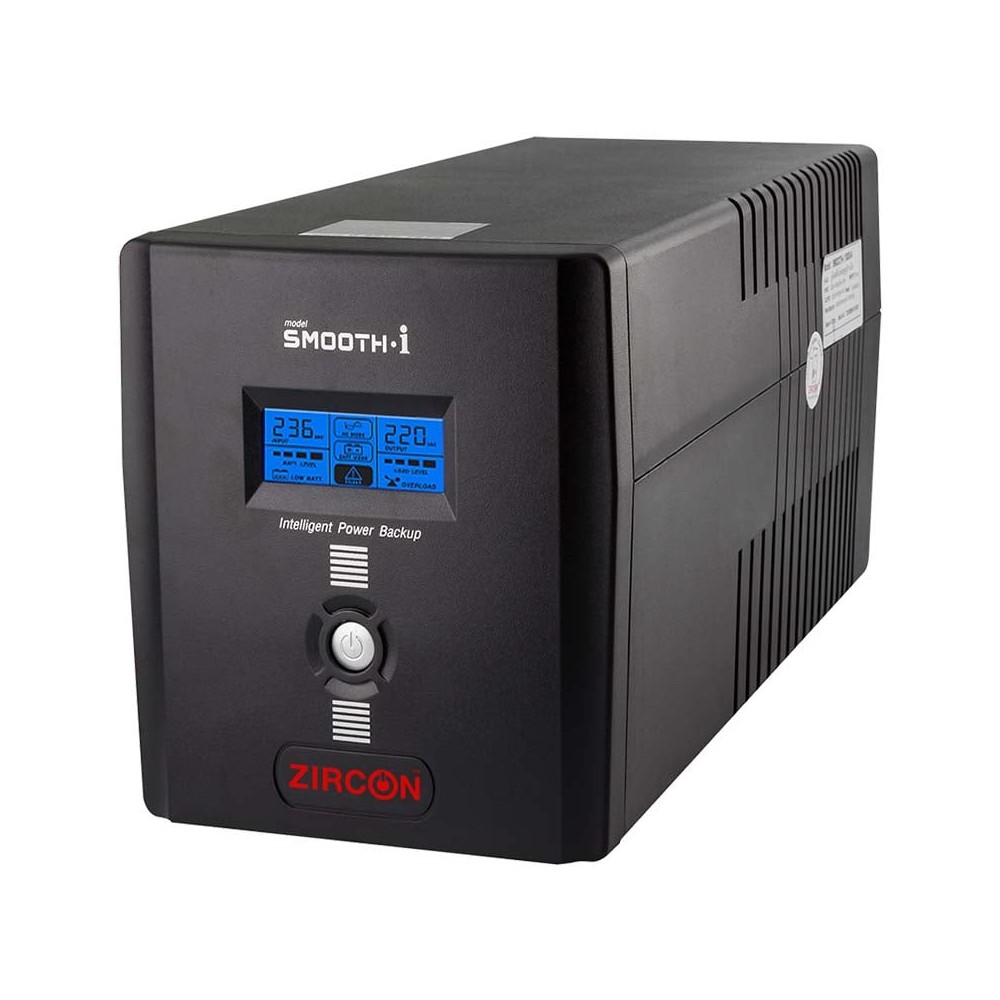 เครื่องสำรองไฟ ZIRCON UPS Smooth-I 1500VA/900W