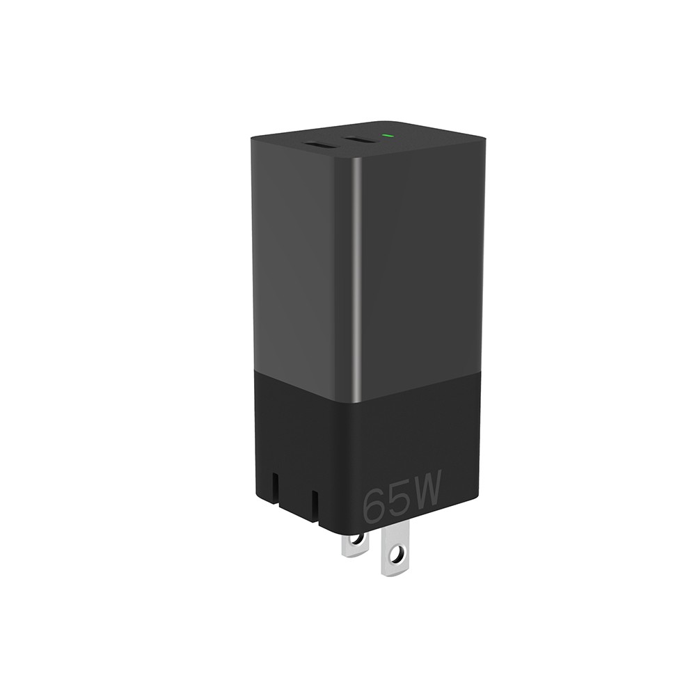 อะแดปเตอร์ TECHPRO Fast Charger 65W Black