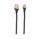 สายชาร์จ QPLUS USB-A to Lightning Cable 3A 1M. Grey (QP-C02)