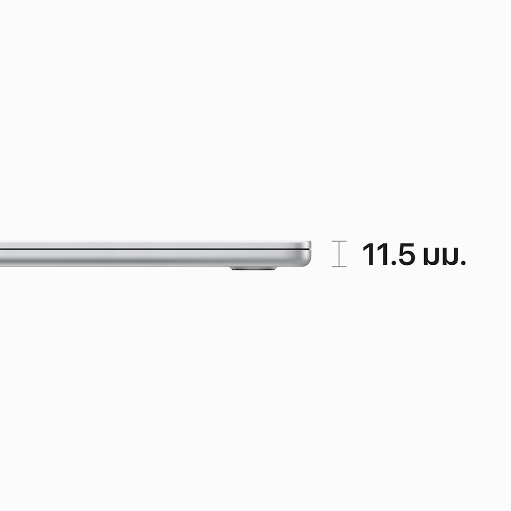 MacBook Air 15 : M2 chip 8C CPU/10C GPU/8GB/256GB Silver-2023 (Eng-Keyboard)