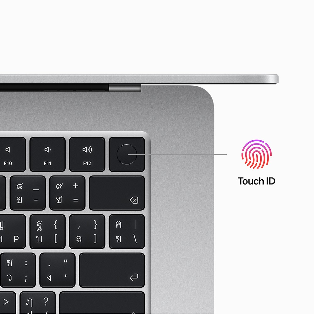 MacBook Air 15 : M2 chip 8C CPU/10C GPU/8GB/256GB Silver-2023 (Eng-Keyboard)