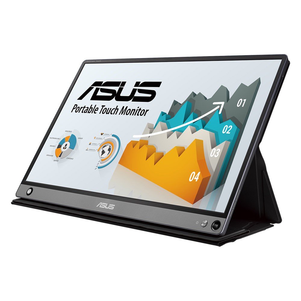 จอมอนิเตอร์เสริมแบบสัมผัส ASUS MONITOR ZenScreen MB16AMT (IPS Touch