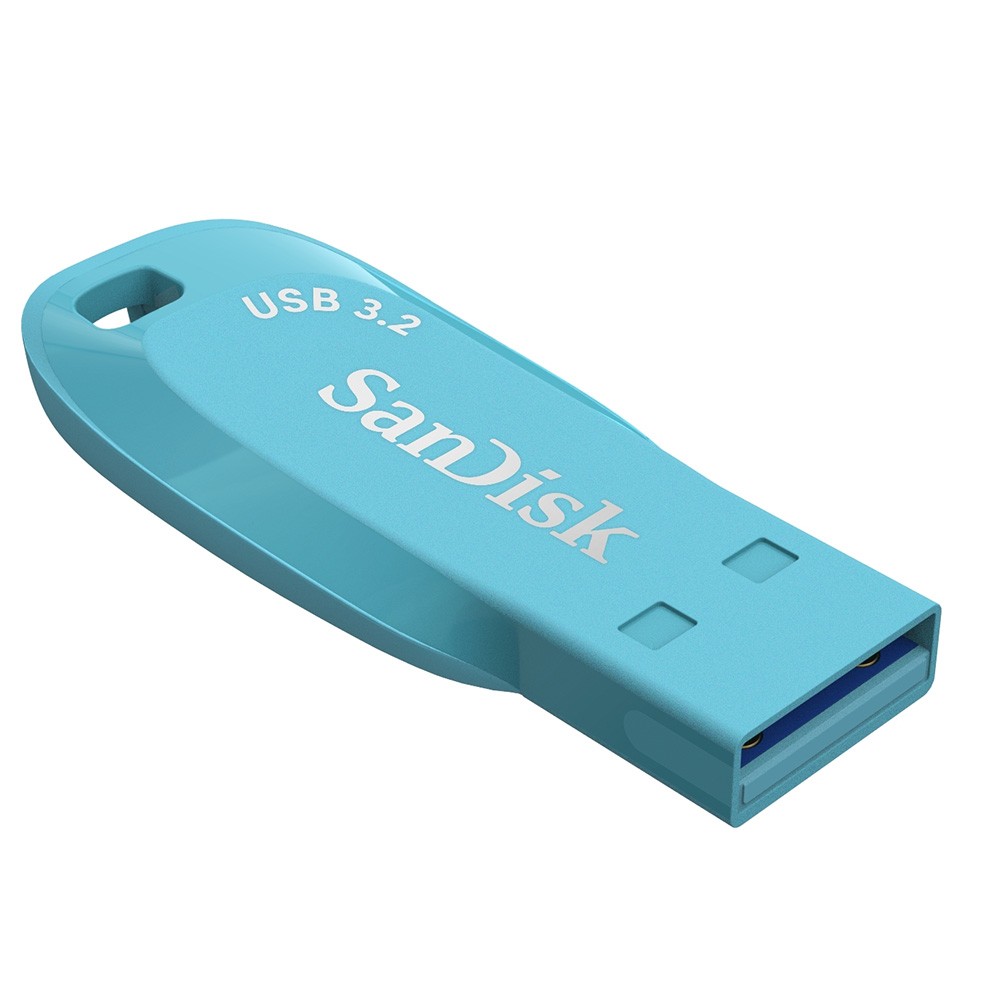 แฟลชไดร์ฟ SanDisk Ultra Shift 128GB Bachelor Button Blue