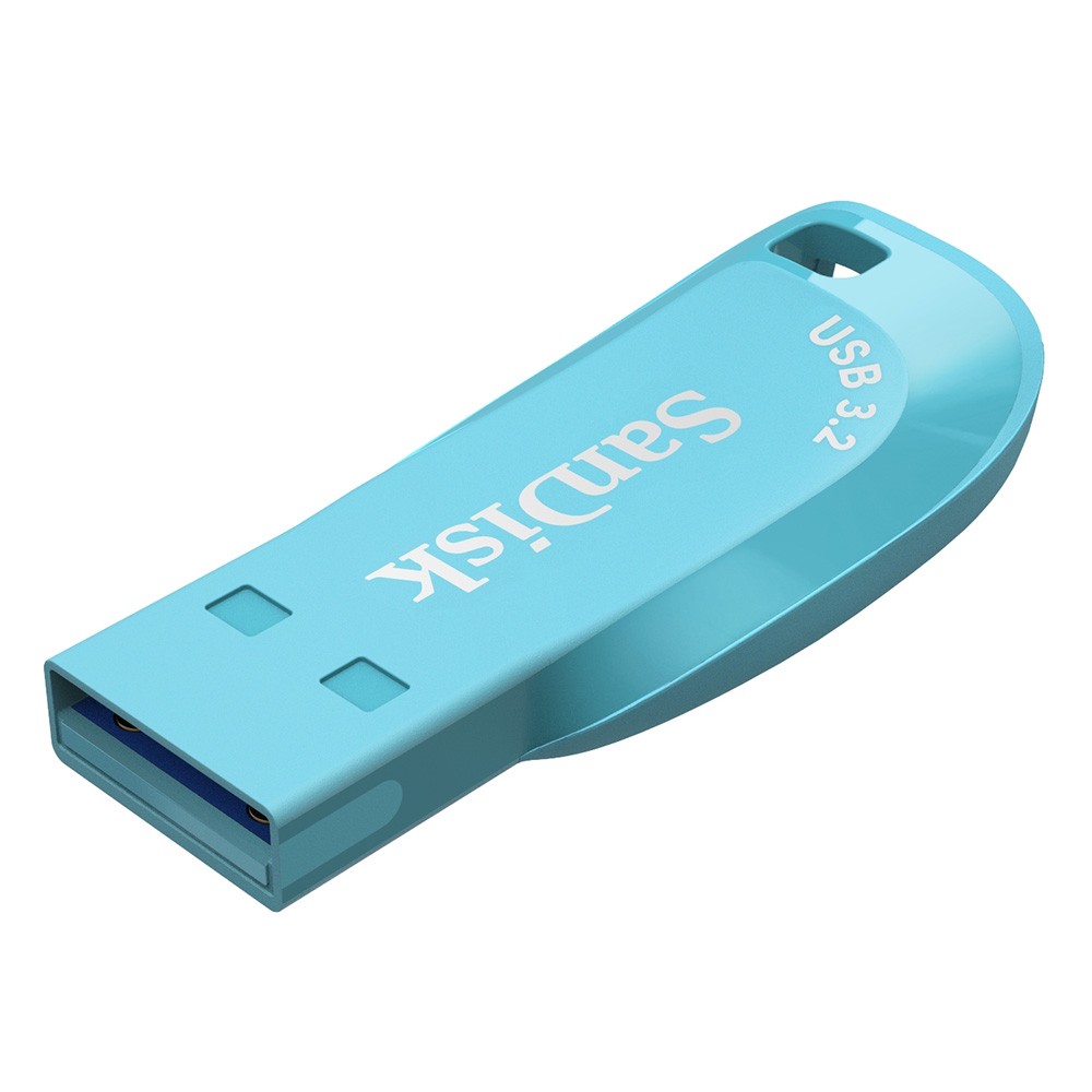 แฟลชไดร์ฟ SanDisk Ultra Shift 128GB Bachelor Button Blue
