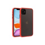 TECHPRO เคส iPhone 12 Pro Max Smooth Button Red