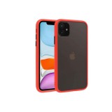 TECHPRO เคส iPhone 12 Pro Max Smooth Button Red