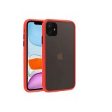 TECHPRO เคส iPhone 12 Pro Max Smooth Button Red