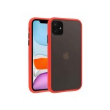 TECHPRO เคส iPhone 12/12 Pro Smooth Button Red