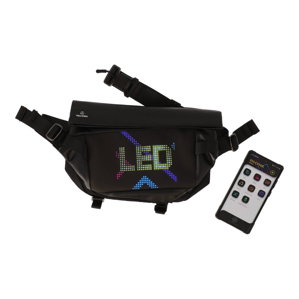 กระเป๋าสะพาย TECHPRO Pixel LED Display