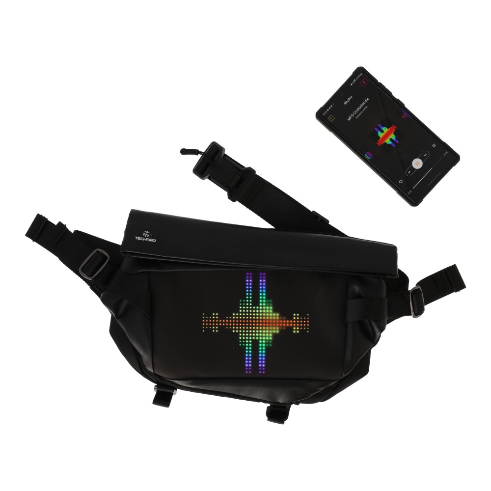 กระเป๋าสะพาย TECHPRO Pixel LED Display