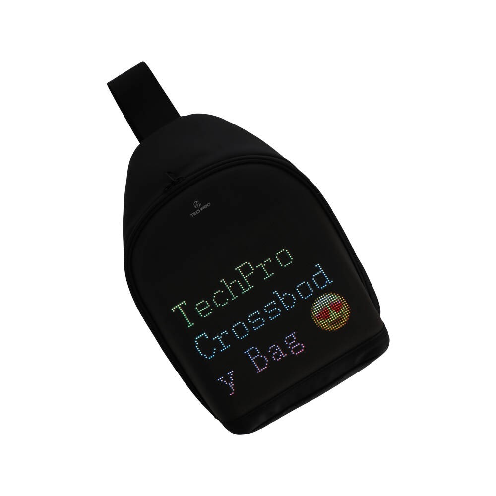 กระเป๋าคาดอก TECHPRO Pixel LED Display Crossbody Bag