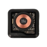 พาวเวอร์แบงค์ TECHPRO 10,000 mAh Magnetic Charging Black