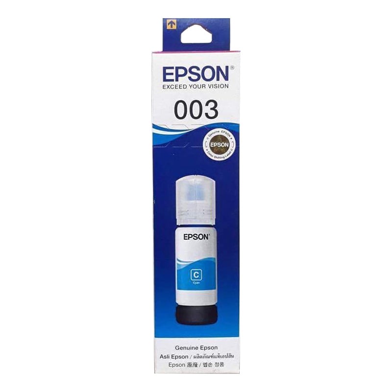 หมึกเครื่องปริ้น Epson Ink 003C Cyan