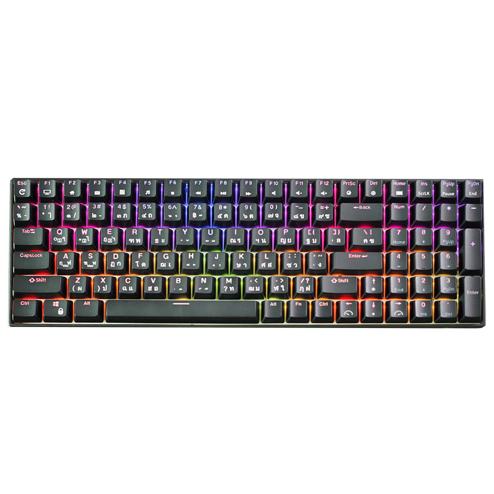 คีย์บอร์ดเกมมิ่ง Royal Kludge Gaming Keyboard Rk100 Wireless Hot 