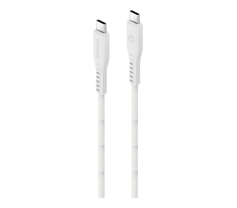 สายชาร์จ ENERGEA USB-C to USB-C Cable 240W with MCT 1.5 เมตร White