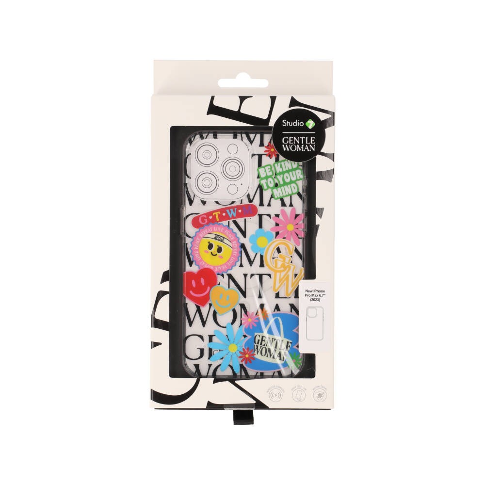 เคส GENTLEWOMAN iPhone 15 Pro Max Flower Artwork