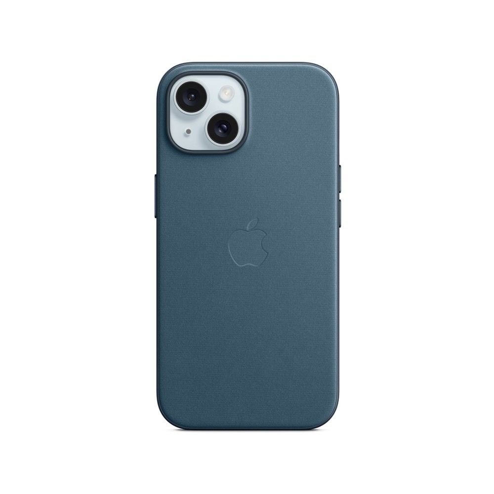 Apple iPhone 15 FineWoven Case with MagSafe - Pacific Blue