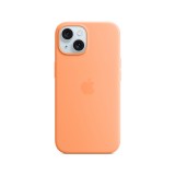 Apple Acc iPhone 15 Plus Silicone Case with MagSafe - Orange Sorbet