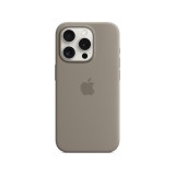 Apple iPhone 15 Pro Silicone Case with MagSafe - Clay