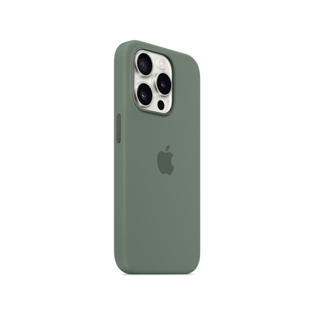 Apple iPhone 15 Pro Silicone Case with MagSafe - Cypress