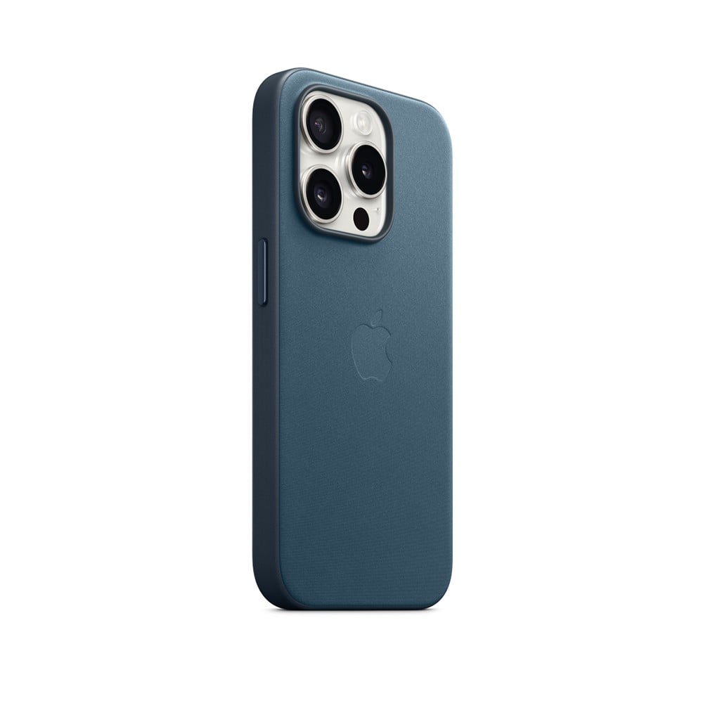 Apple iPhone 15 Pro FineWoven Case with MagSafe - Pacific Blue