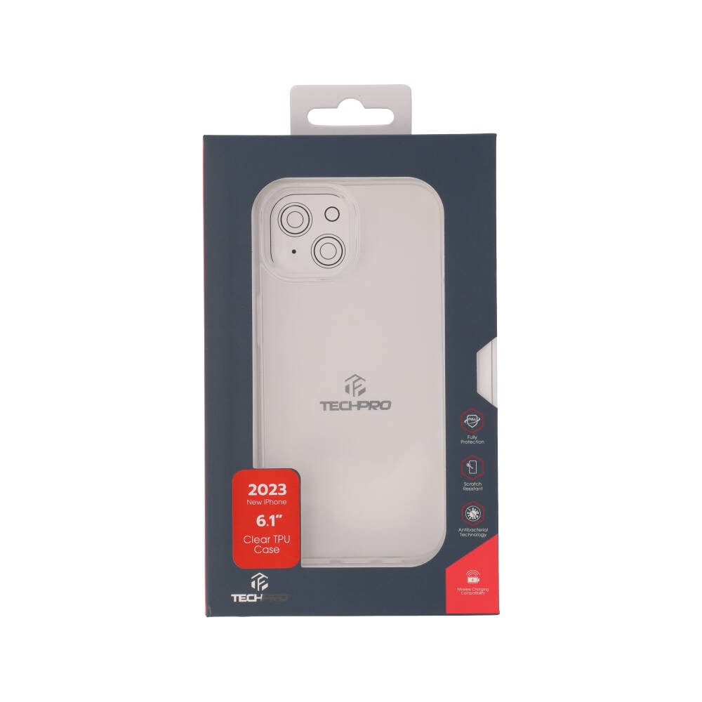 เคส TECHPRO iPhone 15 Clear