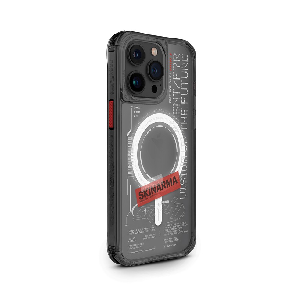 เคส Skinarma iPhone 15 Pro Orion with Magsafe Smoke