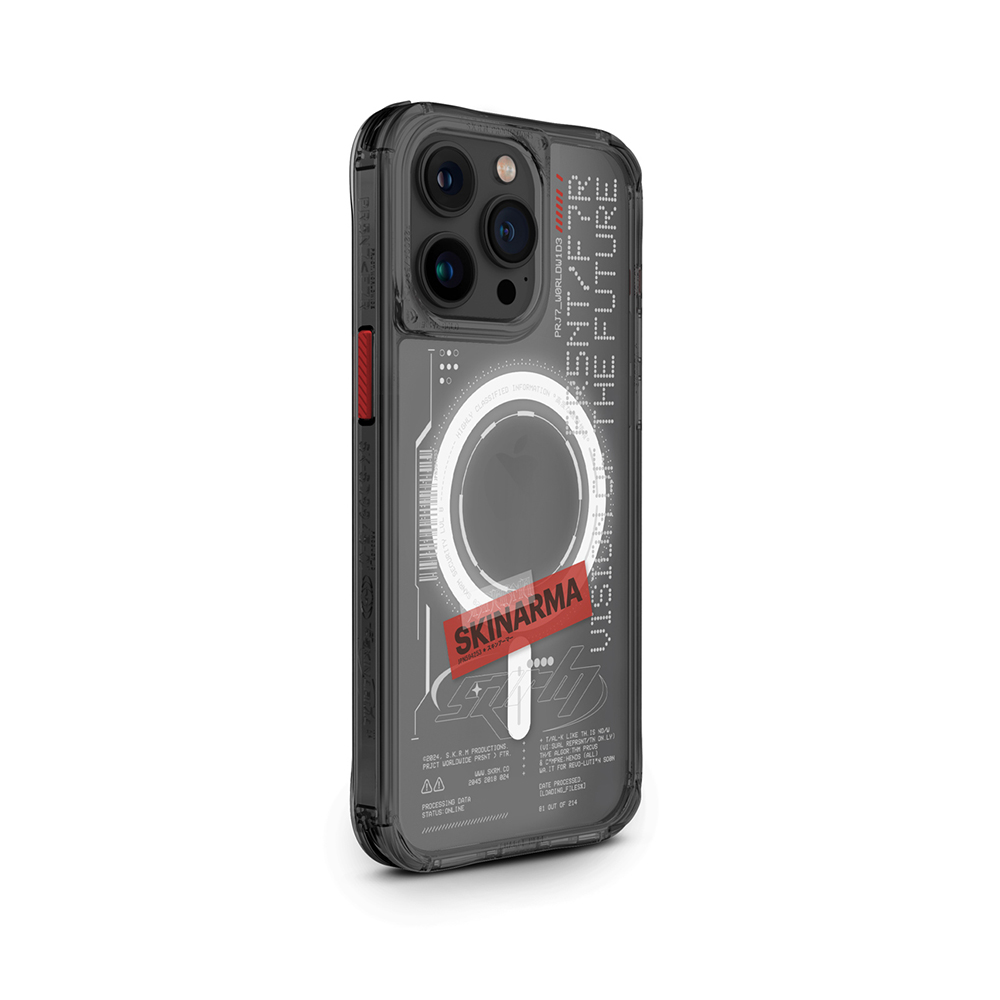 เคส Skinarma iPhone 15 Pro Orion with Magsafe Smoke