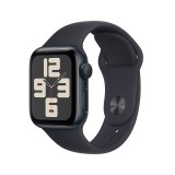 Apple Watch SE GPS 40mm Midnight Aluminium Case with Midnight Sport Band - S/M - 2nd Gen (New)