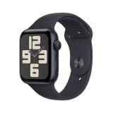 Apple Watch SE GPS 44mm Midnight Aluminium Case with Midnight Sport Band - M/L - 2nd Gen (New)
