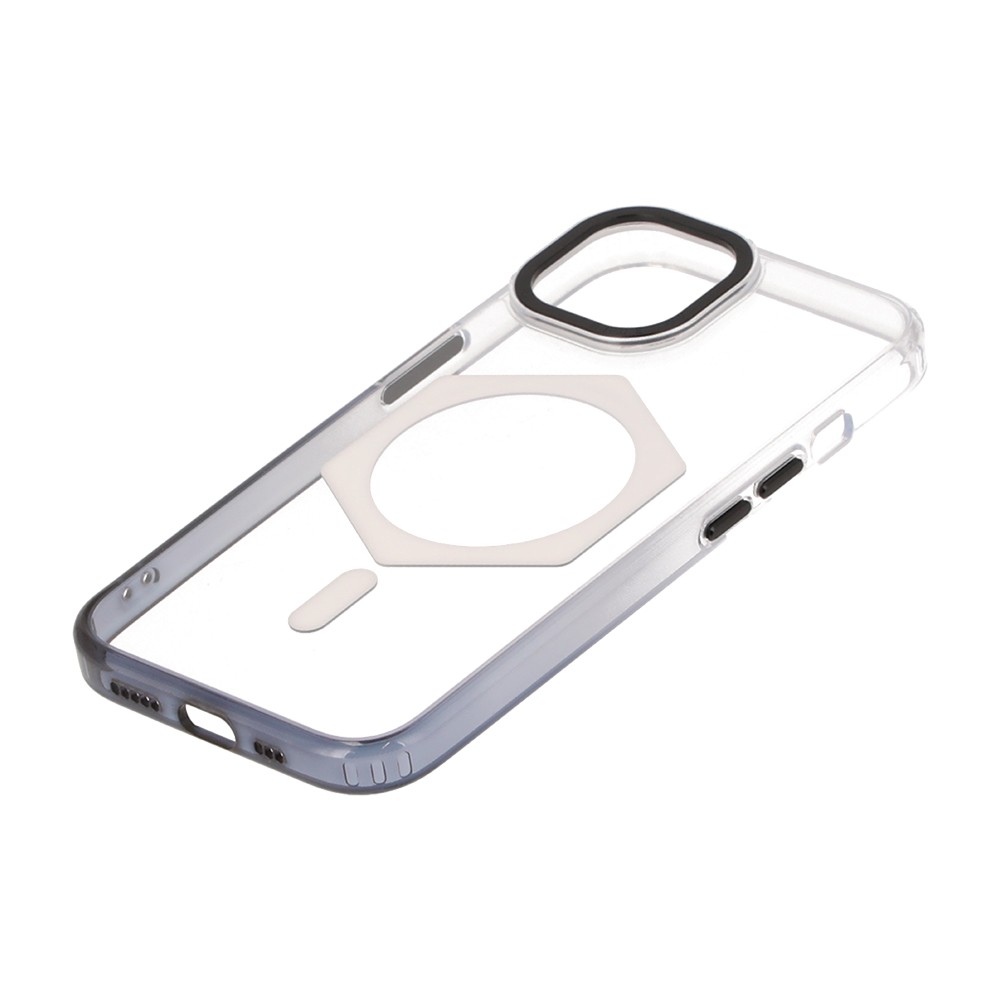 เคส Blue Box iPhone 15 Clear Shading edge with Magnetic Black
