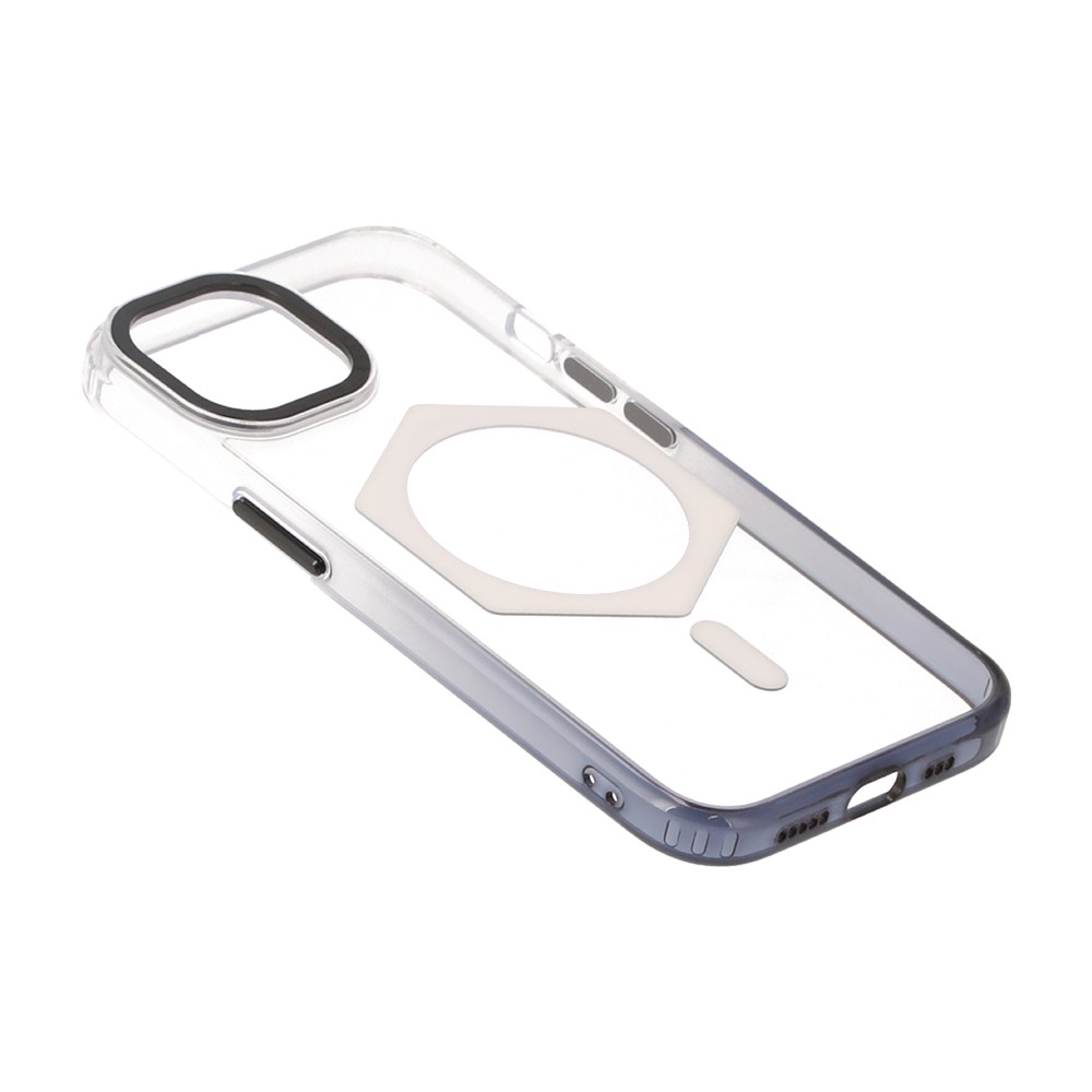 เคส Blue Box iPhone 15 Clear Shading edge with Magnetic Black