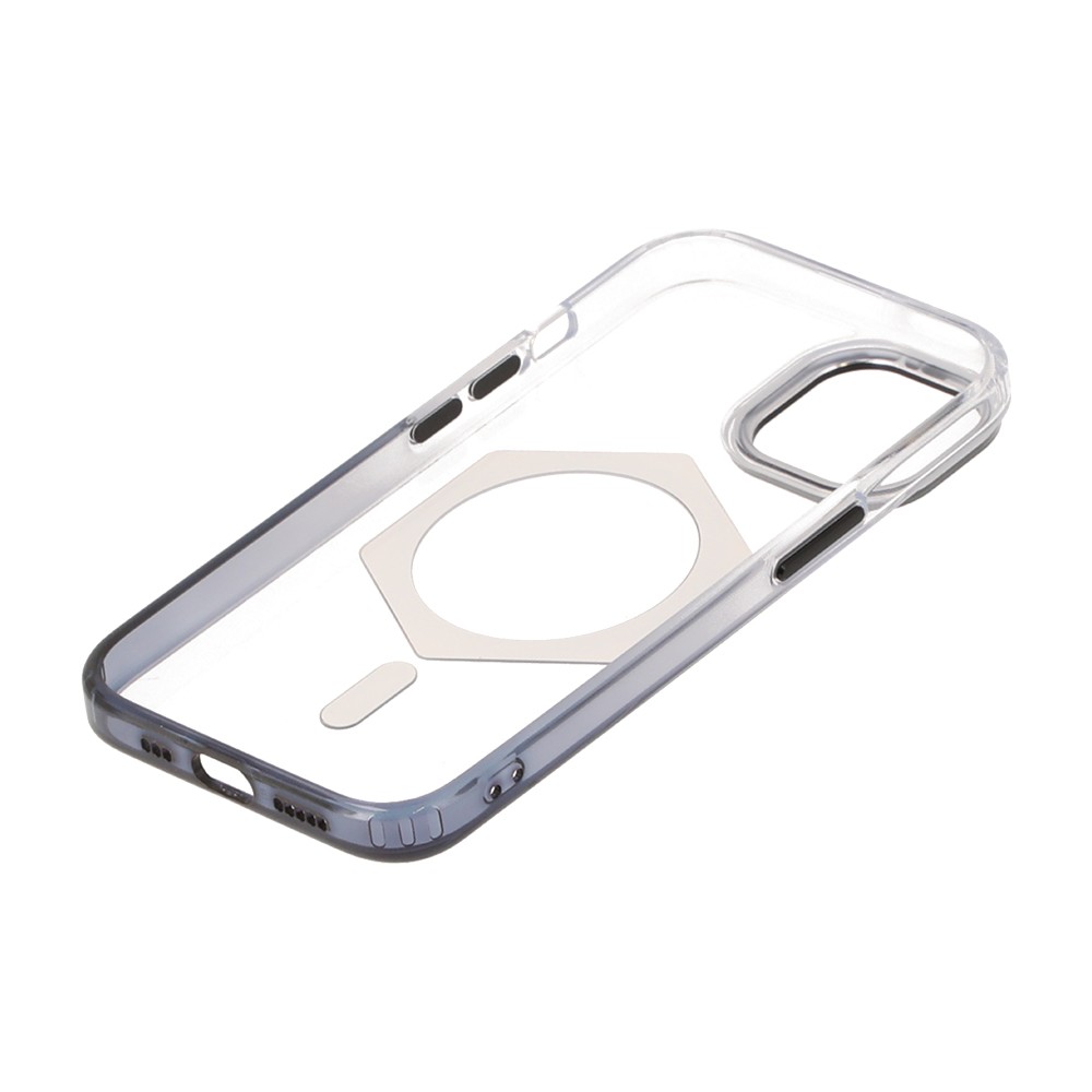 เคส Blue Box iPhone 15 Clear Shading edge with Magnetic Black