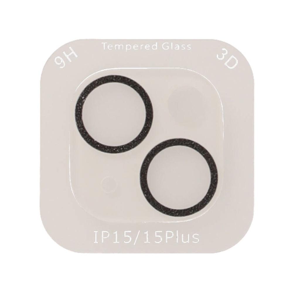 ฟิล์มกันเลนส์ TECHPRO Camera Full Lens iPhone 15/15 Plus Black