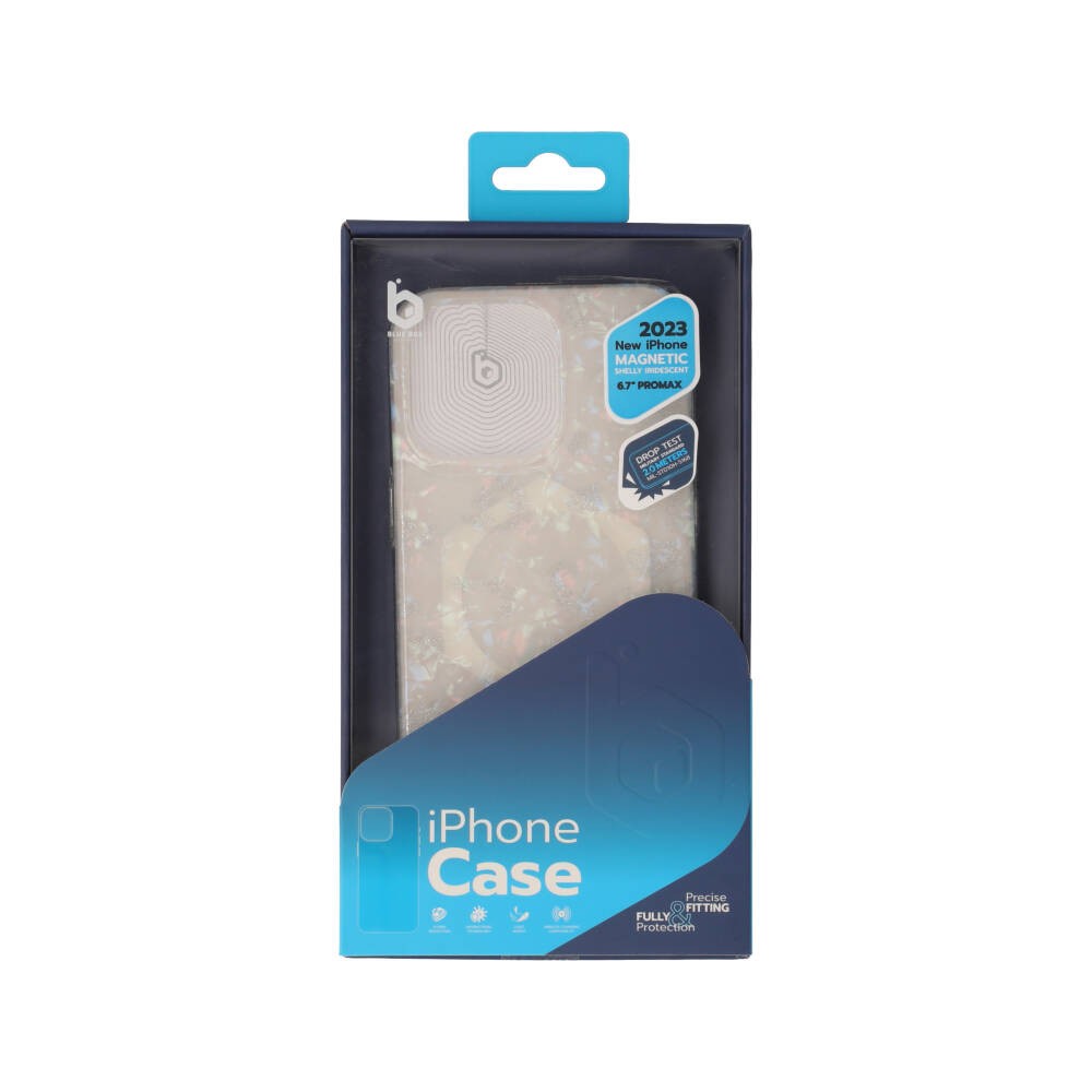 เคส Blue Box iPhone 15 Pro Max Shelly Iridescent with Magnetic