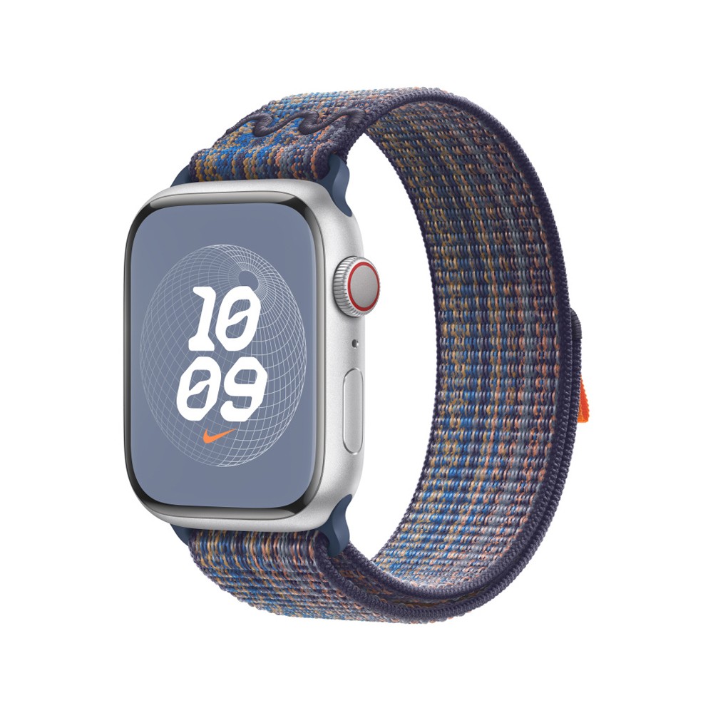Apple Watch 45mm Game Royal/Orange Nike Sport Loop | Studio7 online