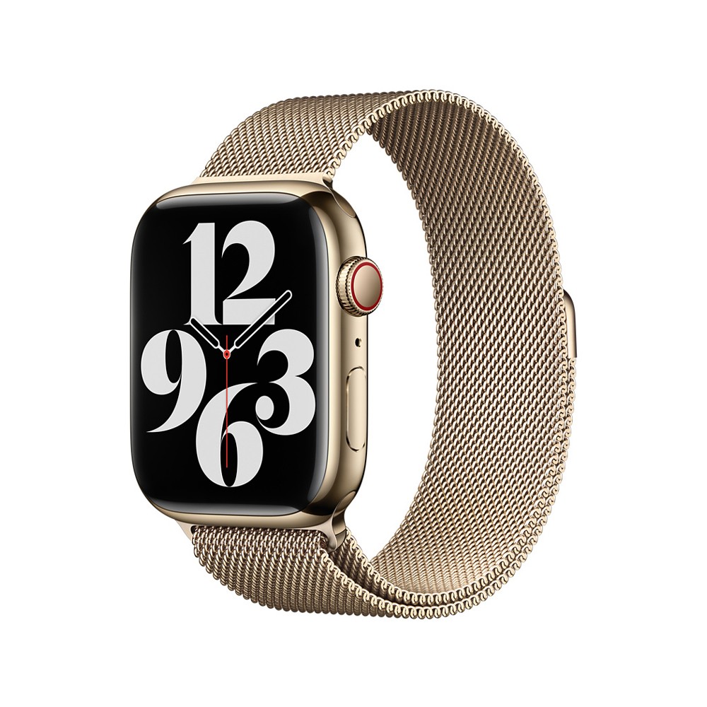 Apple Watch 45mm Gold Milanese Loop (New)