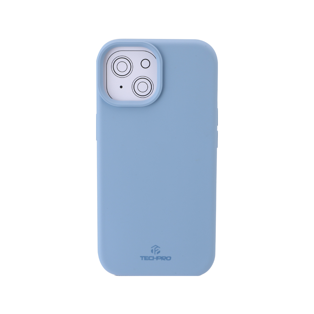 เคส TECHPRO iPhone 15 Silicone with Magsafe Baby Blue