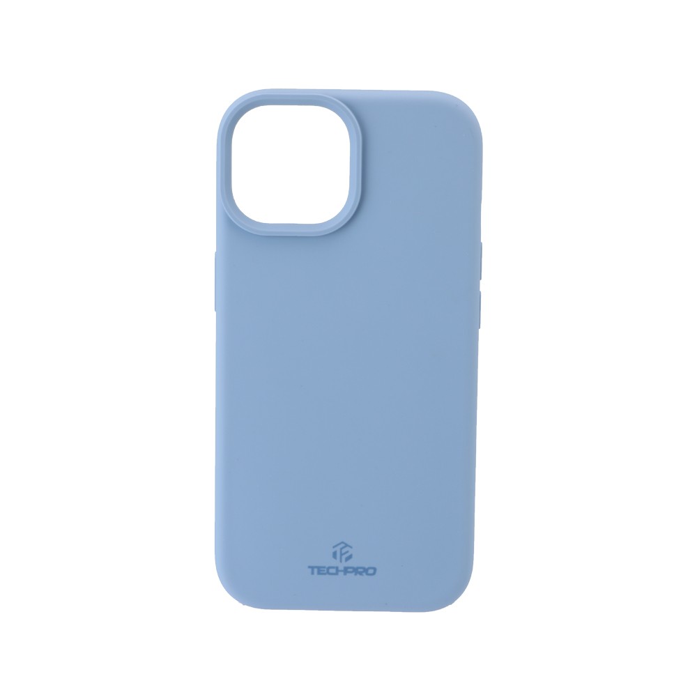 เคส TECHPRO iPhone 15 Silicone with Magsafe Baby Blue