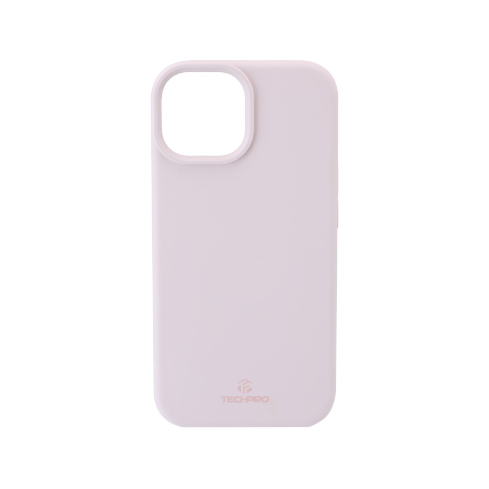 เคส TECHPRO iPhone 15 Silicone with MagsafeBaby Pink