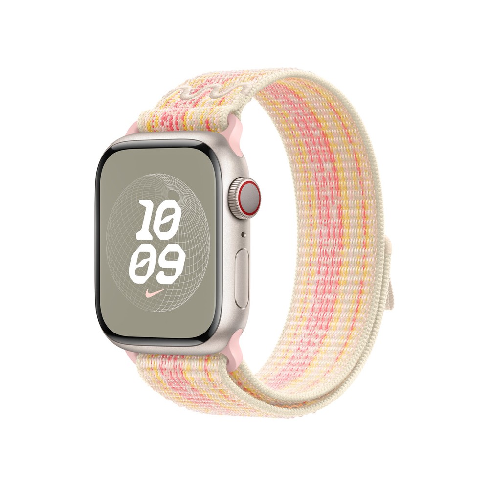 Apple Watch 41mm Starlight/Pink Nike Sport Loop (New)