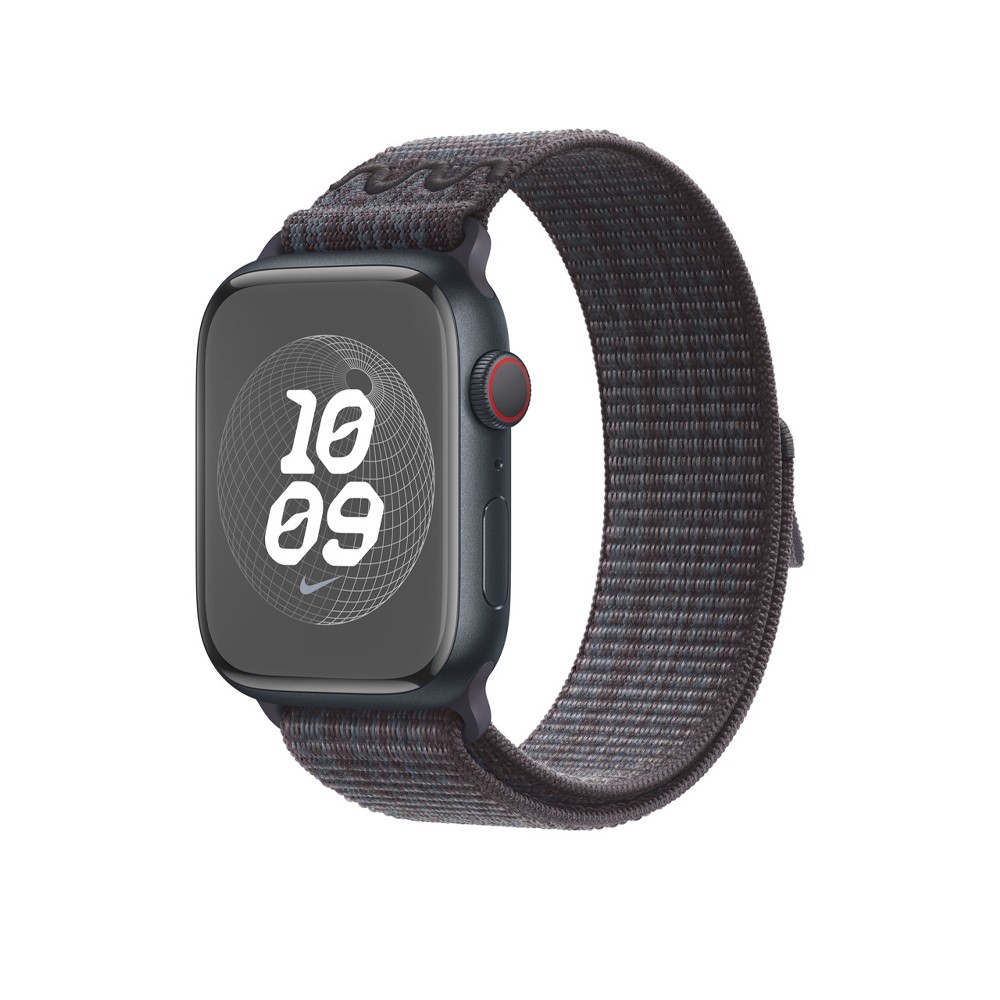 Apple Watch 45mm Black/Blue Nike Sport Loop (New)