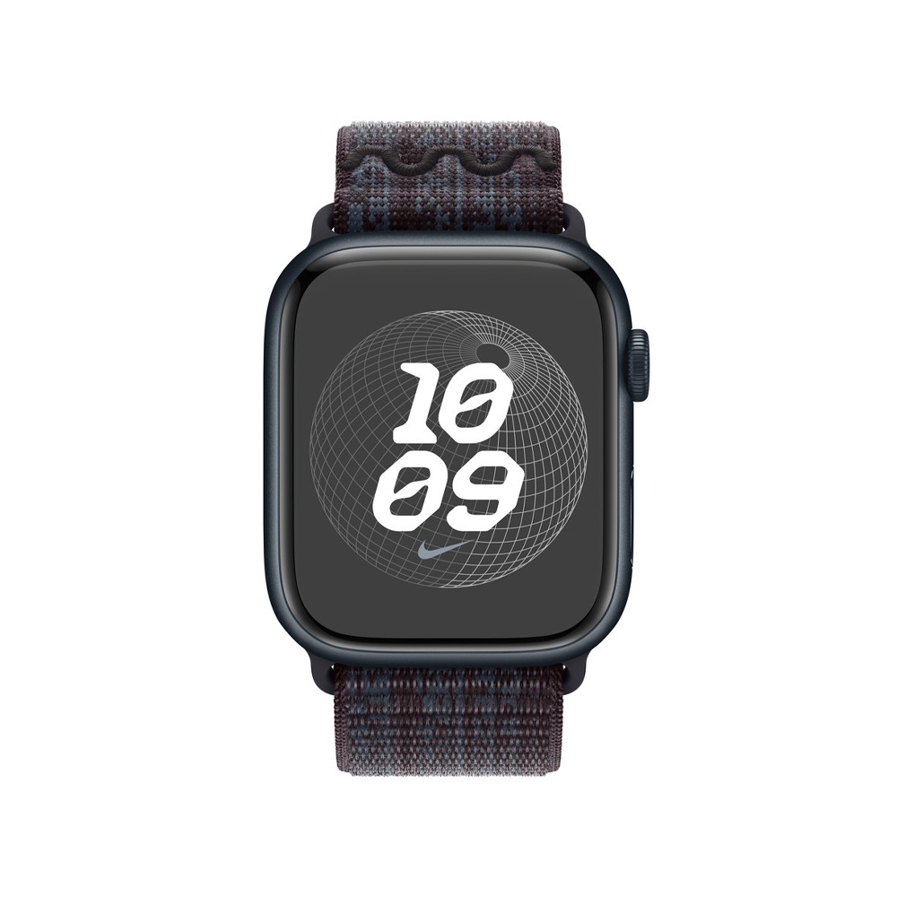 Apple Watch 45mm Black/Blue Nike Sport Loop (New)