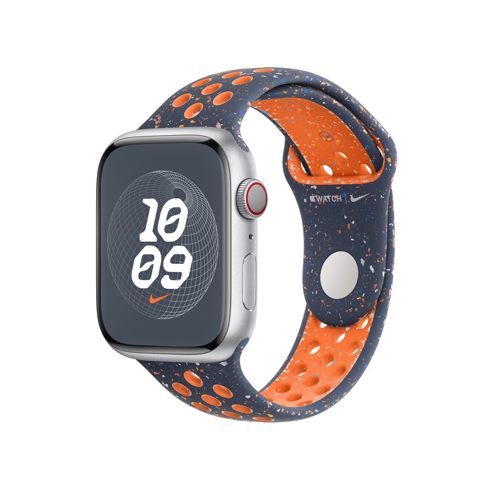 Apple Watch 45mm Blue Flame Nike Sport Band - M/L | Studio7 online