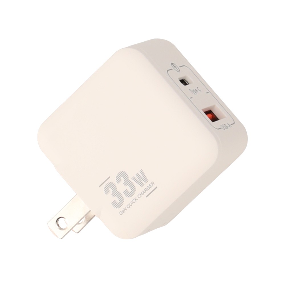 อะแดปเตอร์ TITANV Wall Charger 1 USB-A / 1 USB-C 33W White