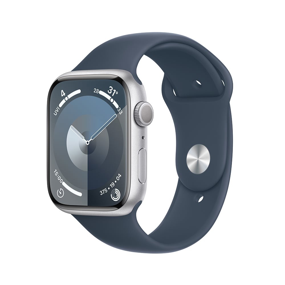 ใหม่ล่าสุด! Apple Watch Series 9 GPS 45mm Silver Aluminium Case with